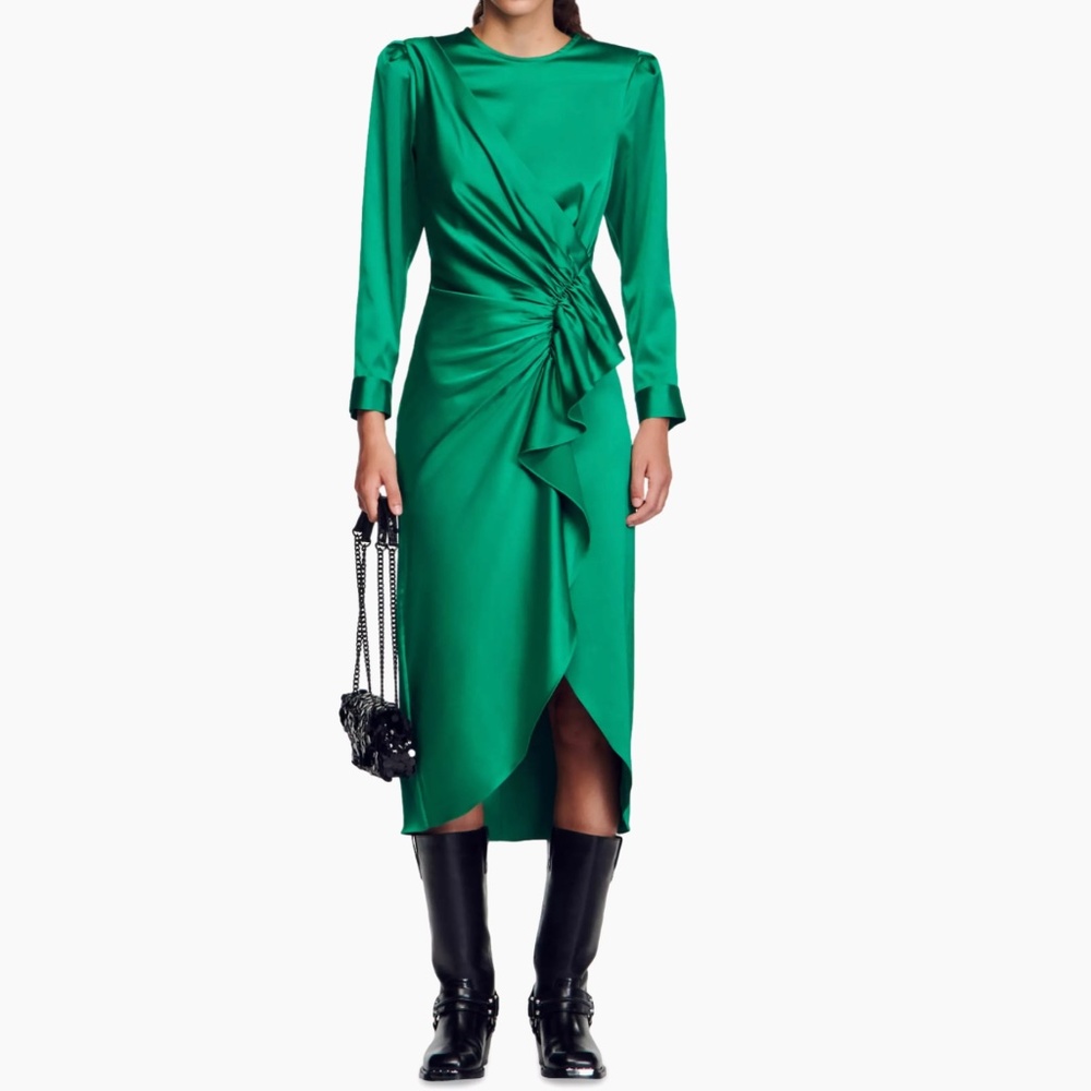 Memphis Ruffle Front Dress